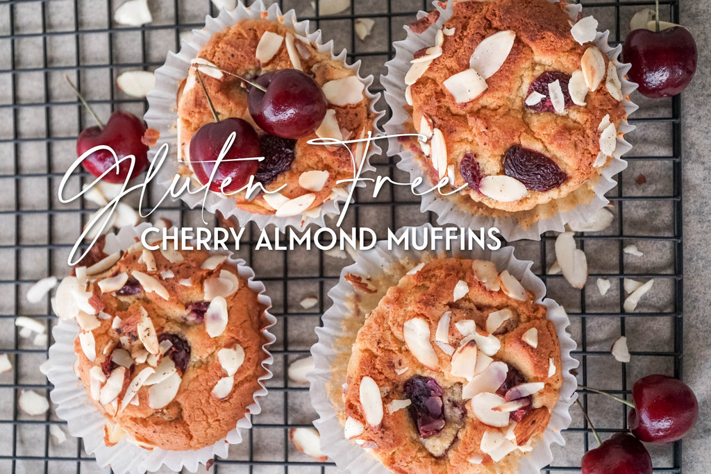 Gluten Free Cherry Almond Muffin Recipe