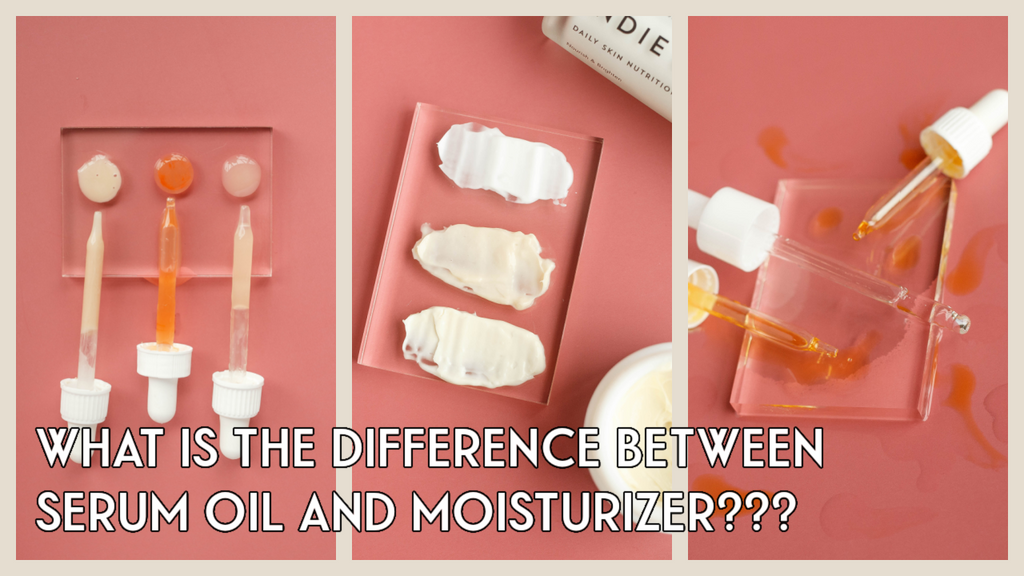 What is the Difference Between Serums, Oil, Moisturizers