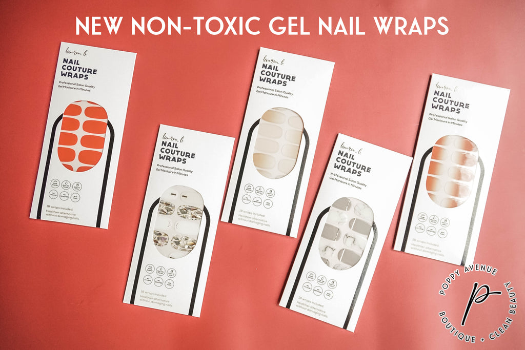 Best Non Toxic Gel Nail Wraps || Lauren B Nail Wrap Review