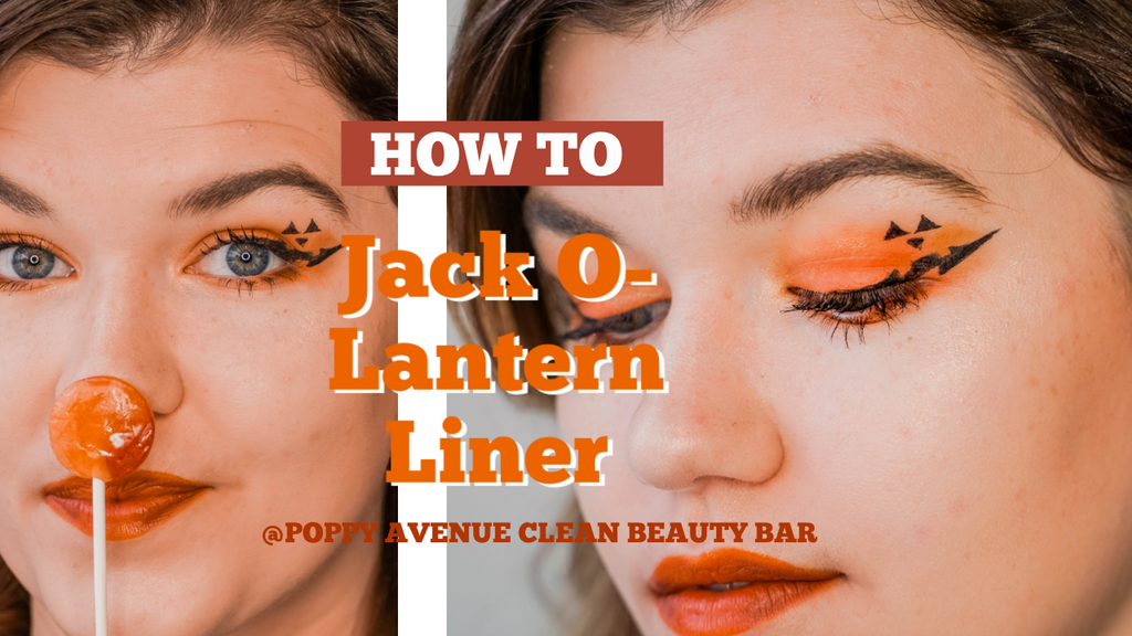How to Jack O Lantern Eye Liner | Easy & Simple Halloween Makeup