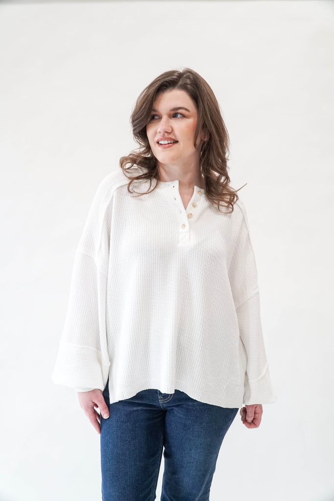 Relaxed Henley Top